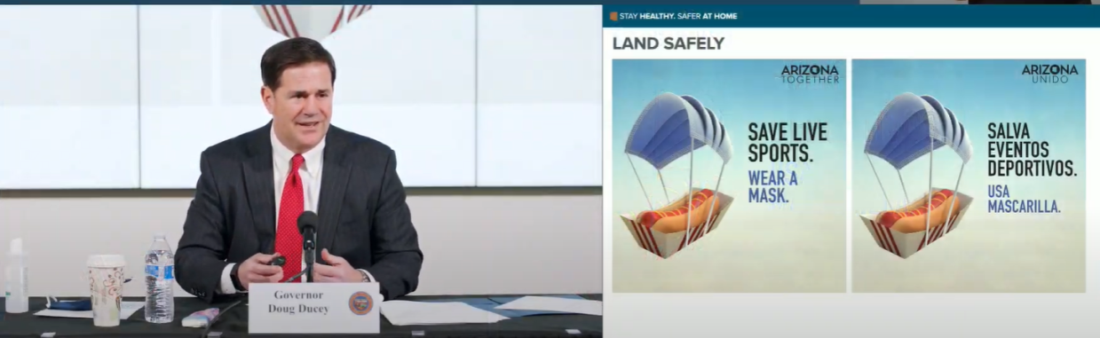 Ducey Hints That Plans Are Forming to Reopen Bars, With Restrictions