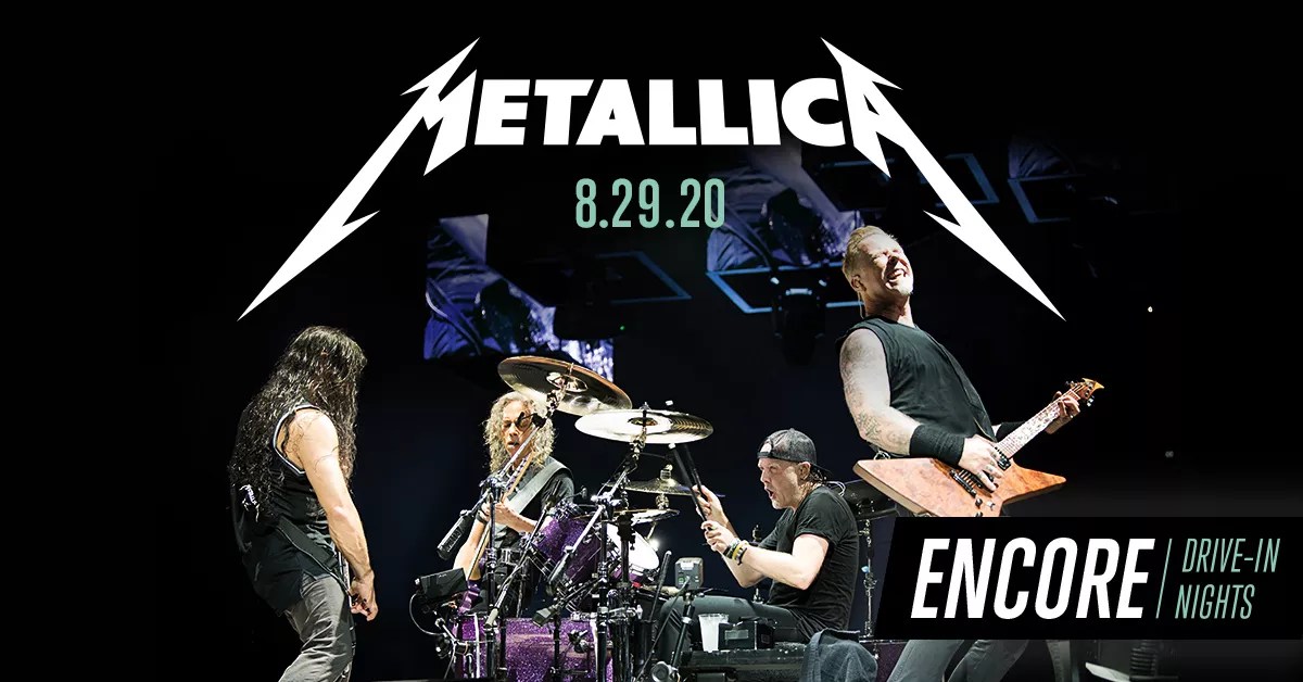 Tickets Go on Sale Today for the Virtual Drive-In Metallica Concert