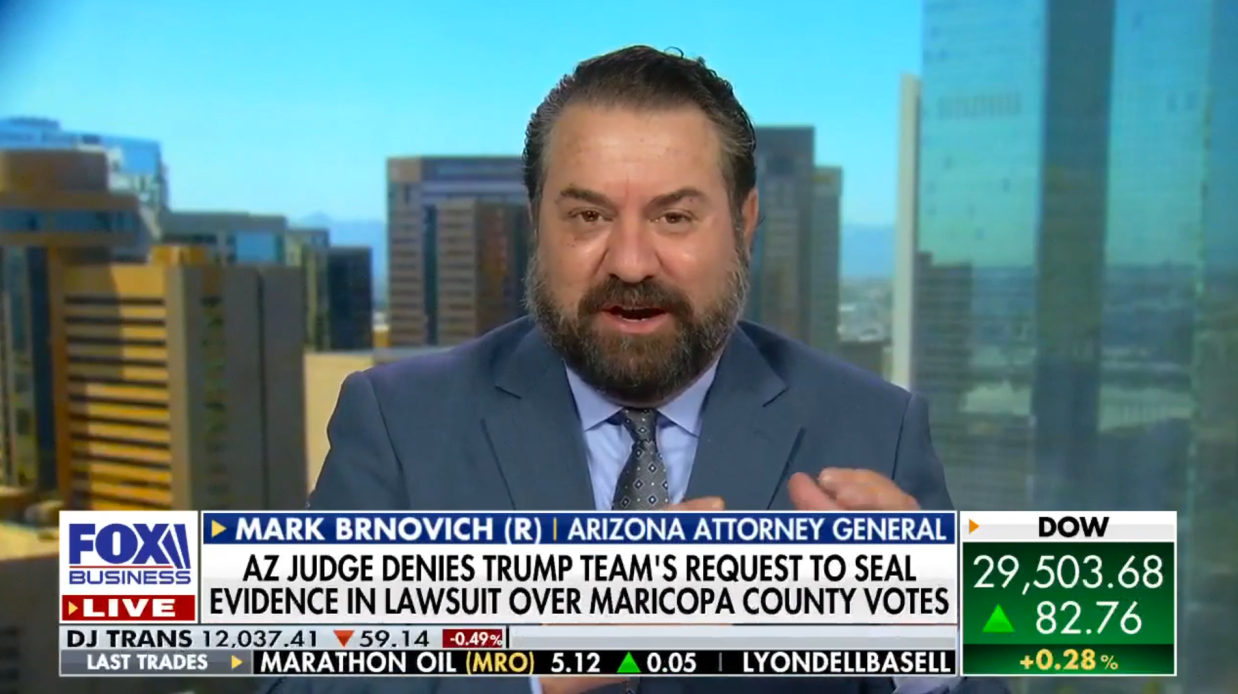 Arizona AG: Just Because Trump Didn’t Win ‘Doesn’t Mean It’s Fraud’