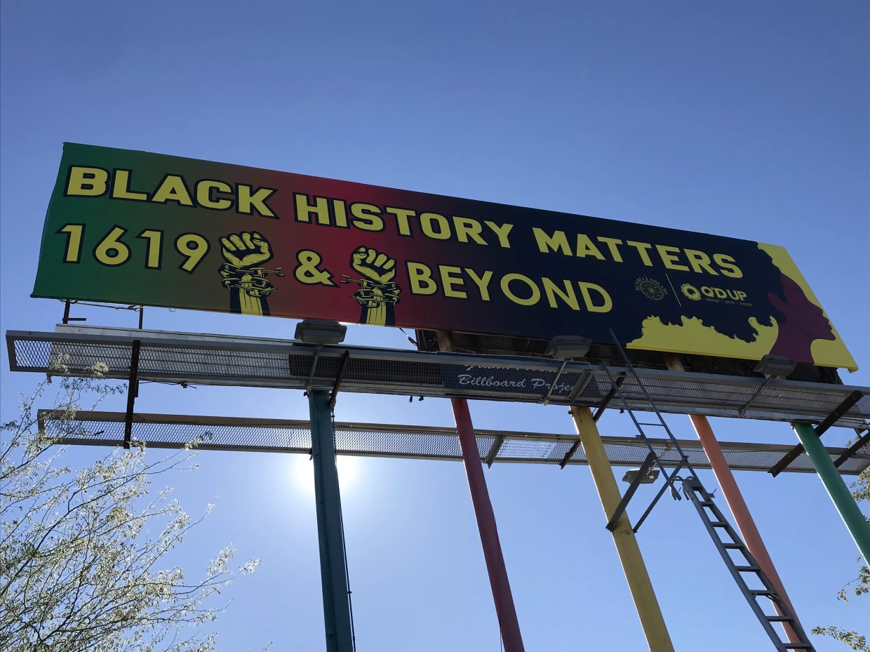 The <i>Trumpocalypse </i>Billboard in Phoenix Has Been Replaced With a Black History Month Design