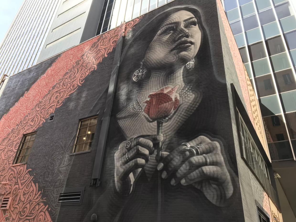 Artists El Mac and Breeze Just Painted a New Mural in Downtown Phoenix