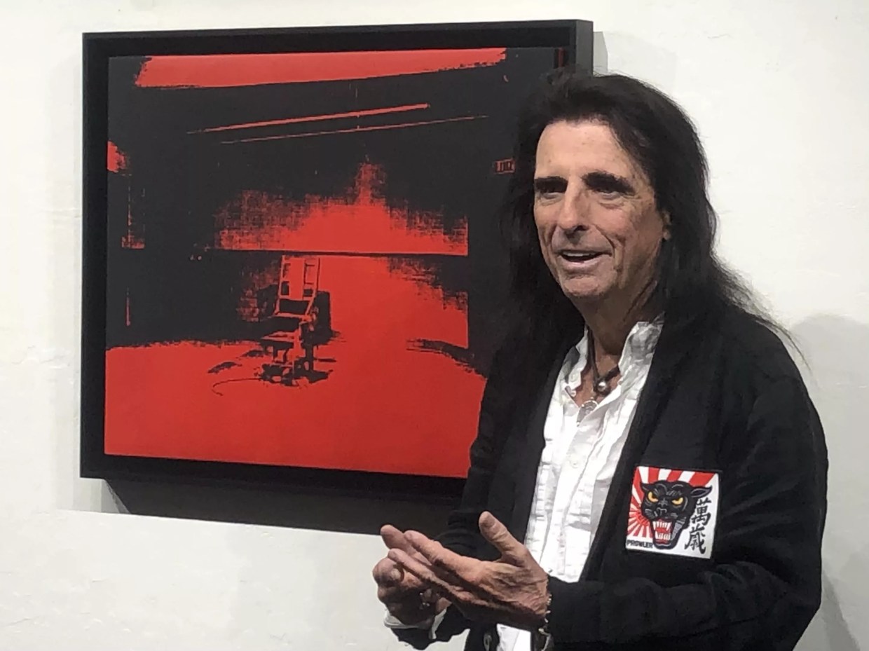 Alice Cooper Found an Andy Warhol Painting in His Garage, and Now He’s Selling It