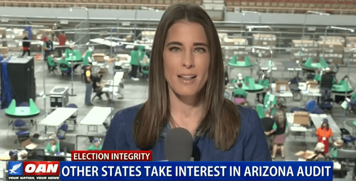 How OAN Works Hand in Glove With Arizona Republicans on the Election Audit