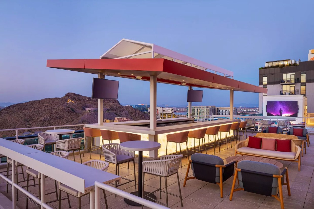 The Highest Rooftop Bar in the Valley Is Now Open in Tempe