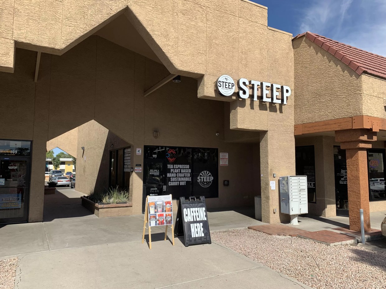 Now Open: Steep Tea Company Serves Plant-Based Lattes and Cold Brews in Tempe