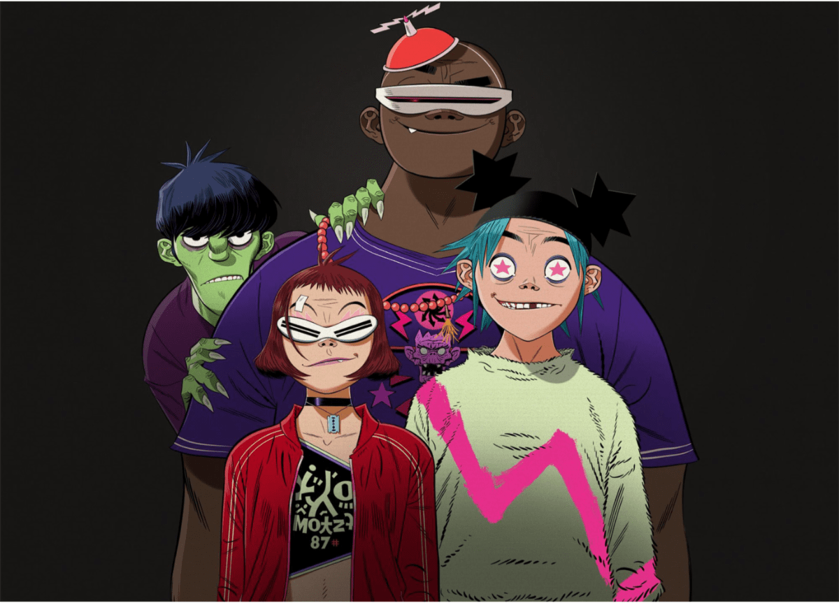 Virtual Band Gorillaz Are Coming to Phoenix for a Real Concert