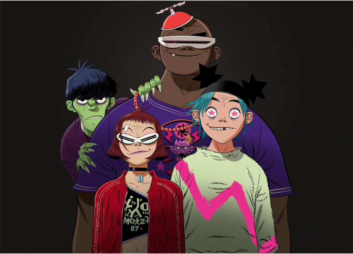 Virtual Band Gorillaz Are Coming to Phoenix for a Real Concert