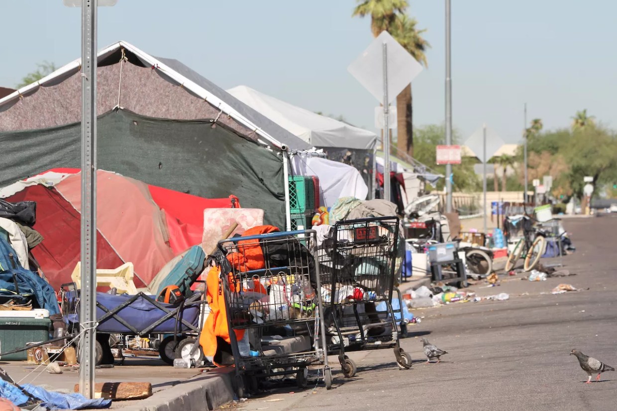 Phoenix starts to clear the Zone – with no beds for the unsheltered getting evicted