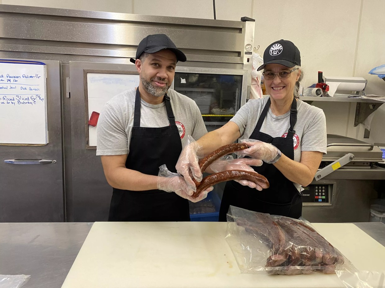 Meet the South Phoenix Butchers Selling Hot Dogs at the Super Bowl Experience