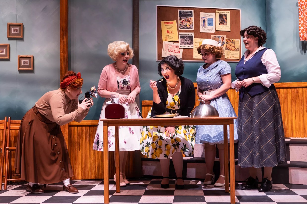 <i>5 Lesbians Eating a Quiche</i> at Theater Works Sticks a Fork Into Stereotypes
