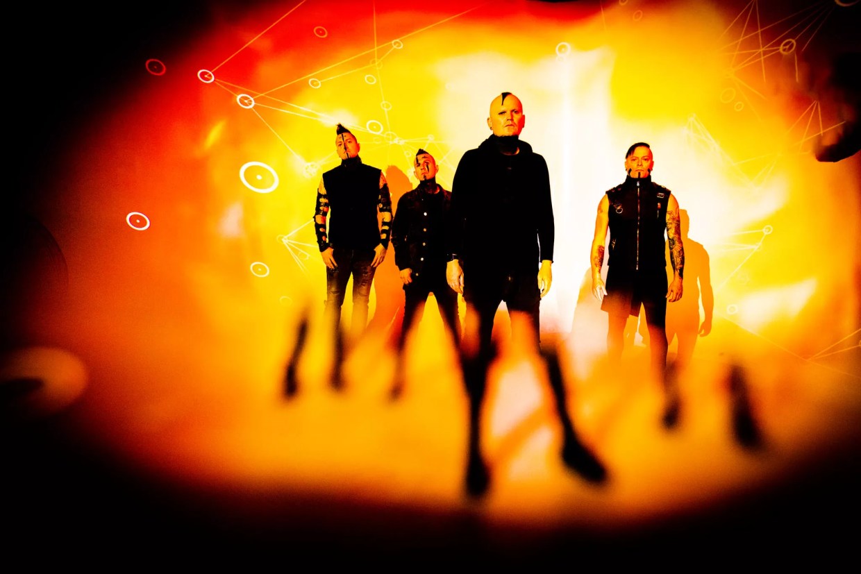 Hard rock band There Is No Us fly the freaky industrial flag for Phoenix