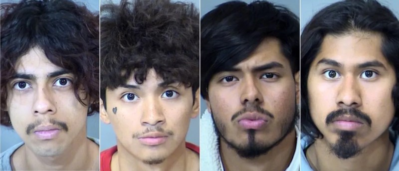 Christopher Ibarra, Jose Rodriguez, Leonardo Santiago, Manuel Carrasco Calderon