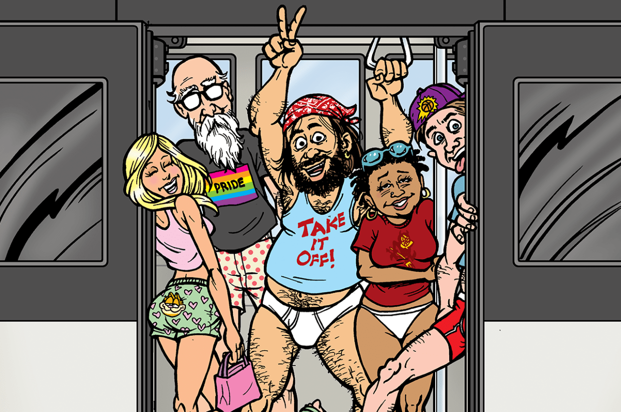 Your guide to the Phoenix No Pants Light Rail Ride 2024 on Sunday