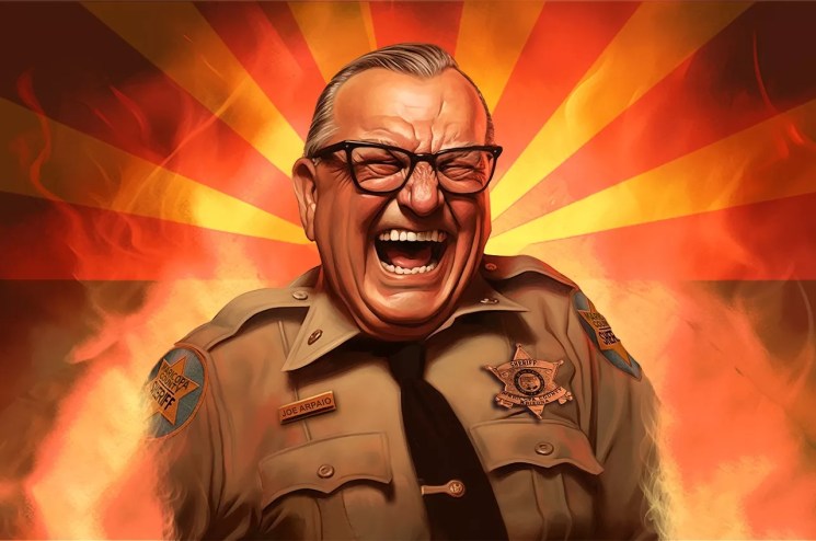 Illustration of Joe Arpaio