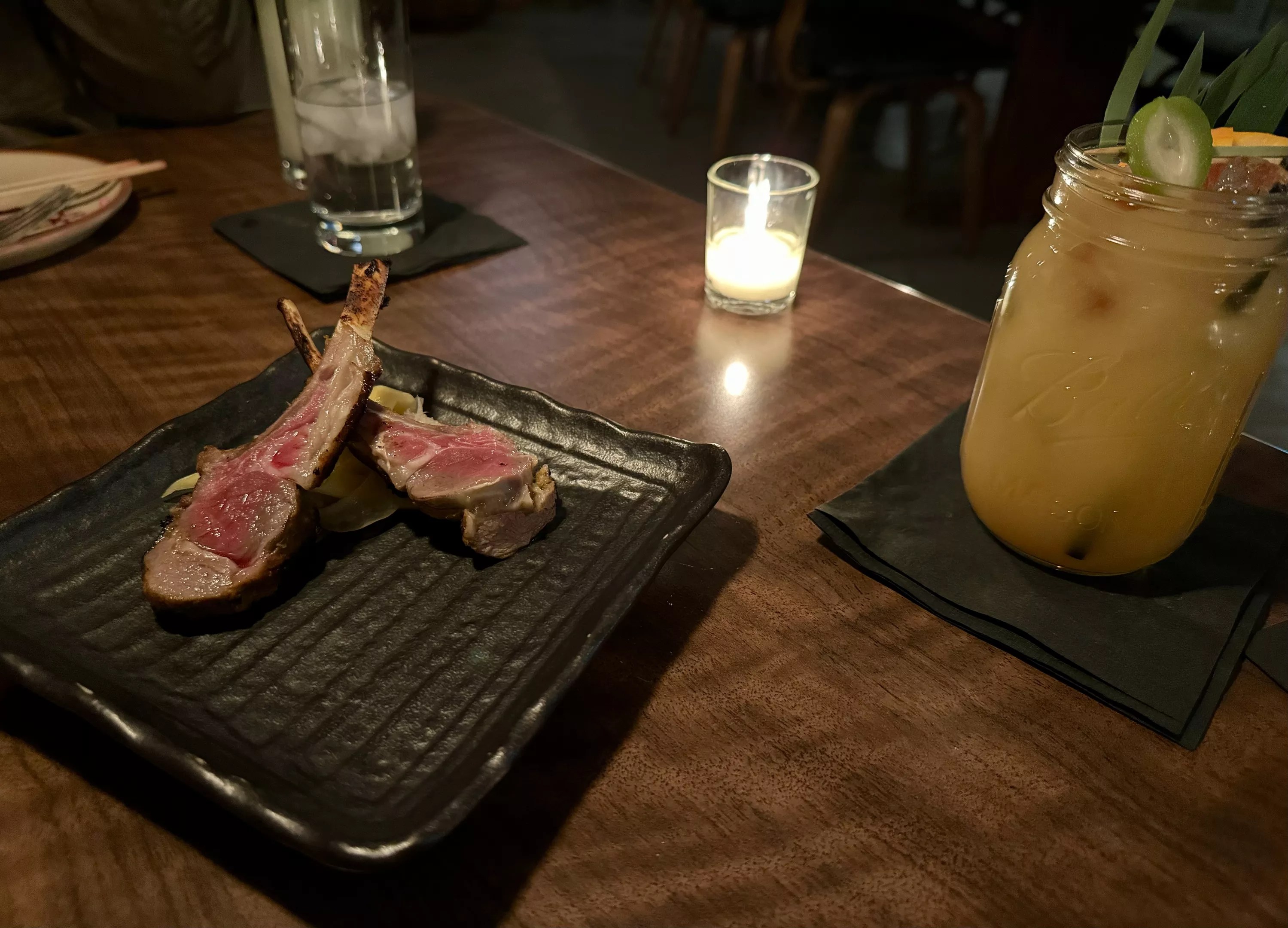 Lamb plate at Hai Noon.