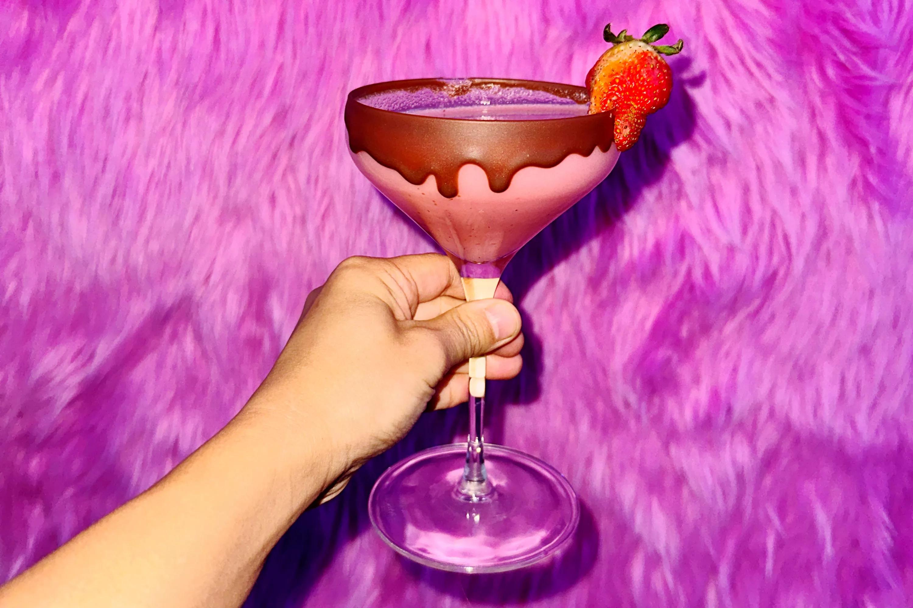 Martini at 50 Shades of Rose.
