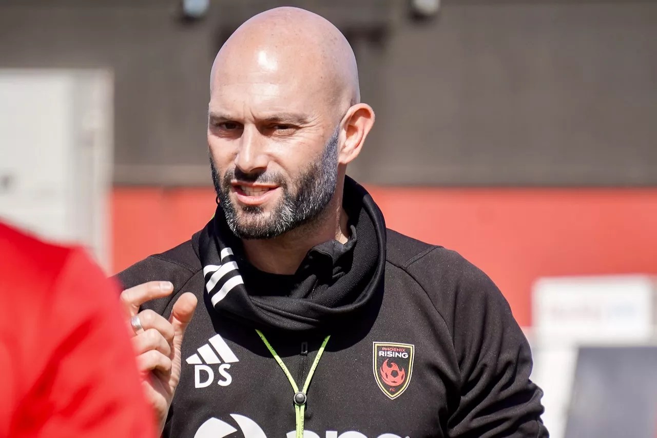 Phoenix Rising Coach Danny Stone