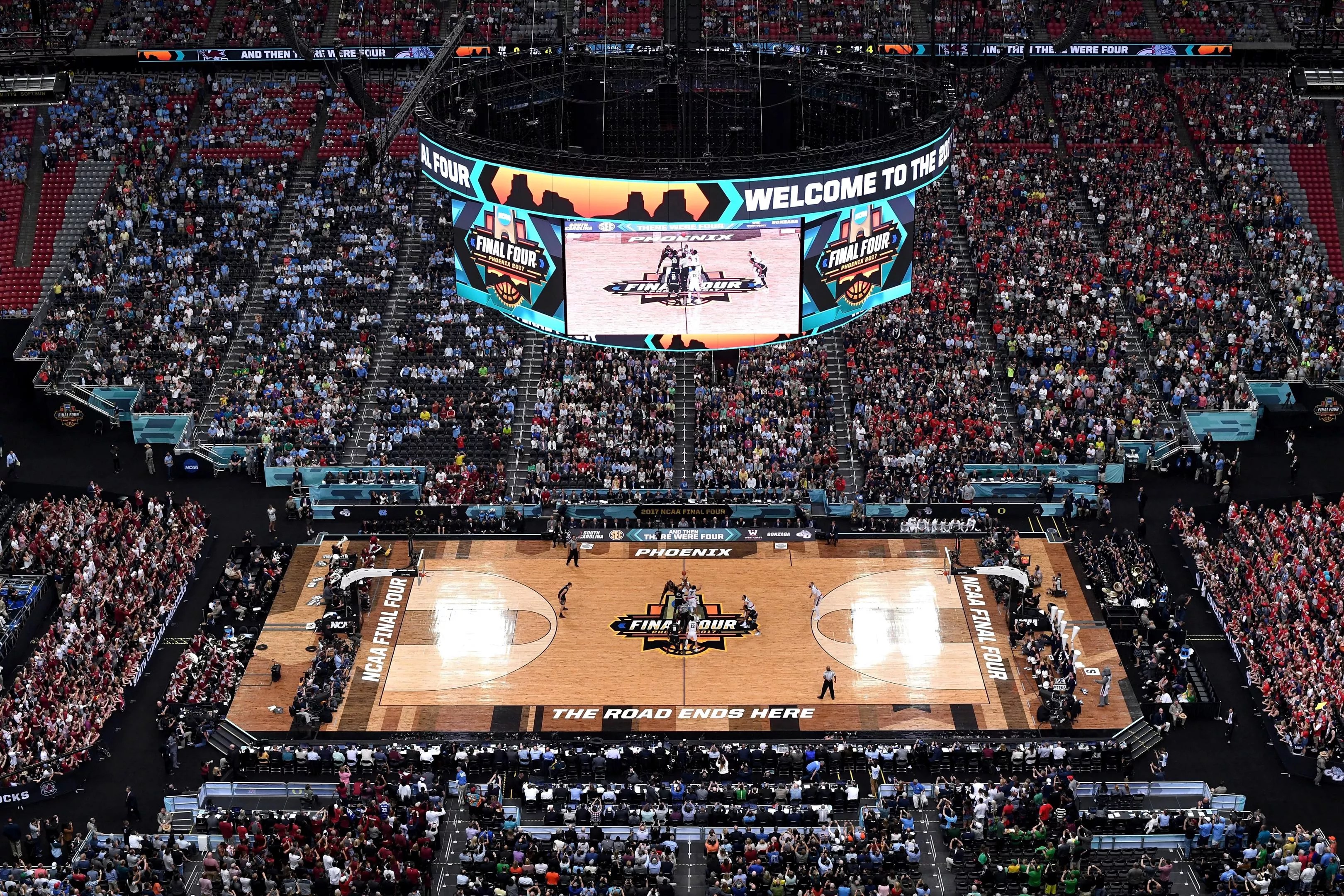 Interior of State Farm Stadium