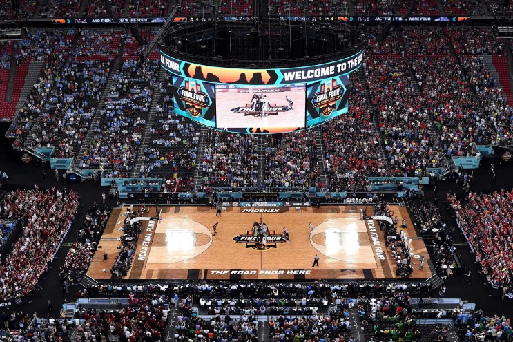 Interior of State Farm Stadium