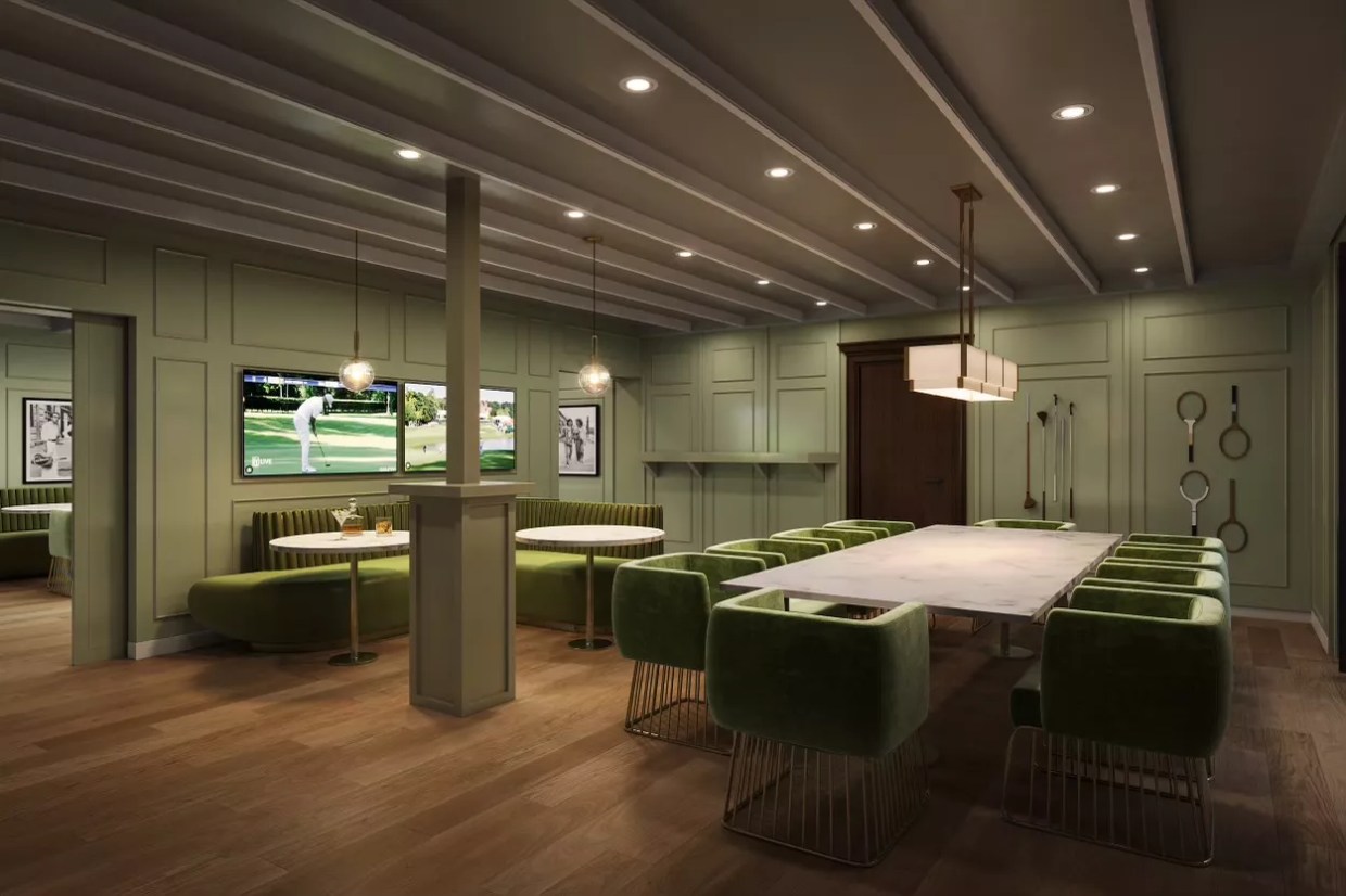 A rendering of the interiors of 40 Love.