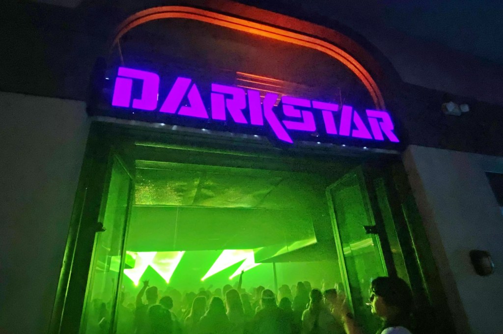 The exterior of Darkstar Theater along Mill Avenue in Tempe.
