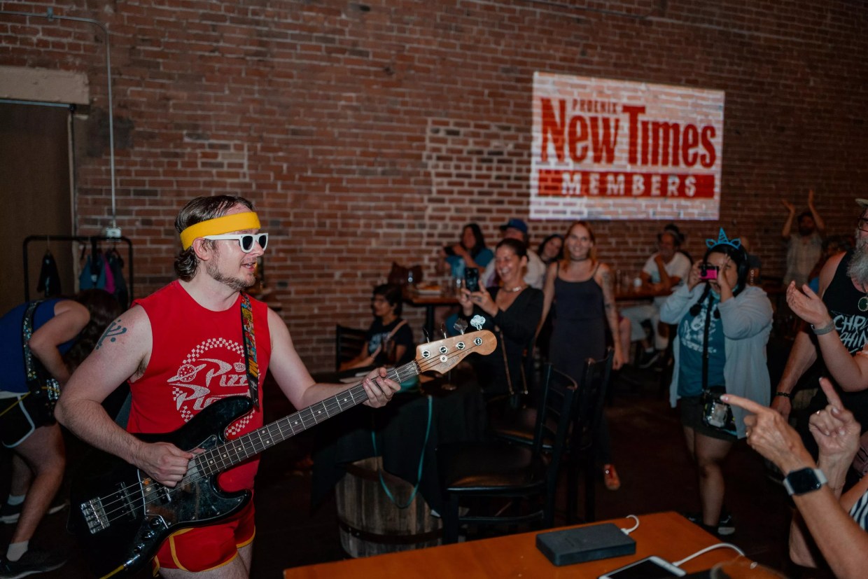 Chrome Rhino rocked members-only Phoenix New Times event
