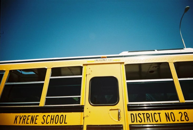 A Kyrene School bus