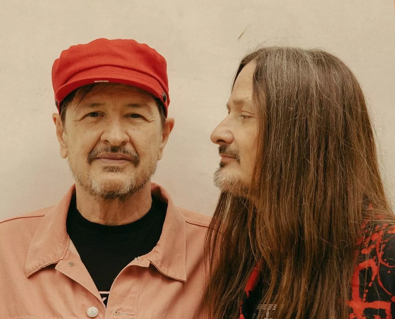 A portrait of two middle-aged men.