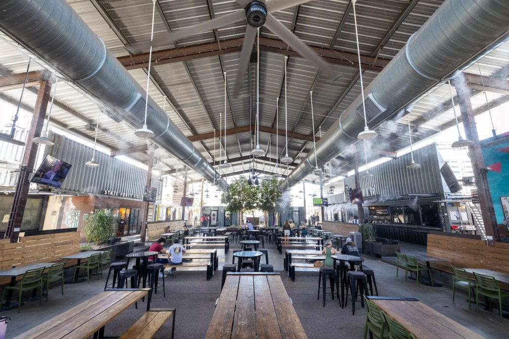 Inside The Churchill.