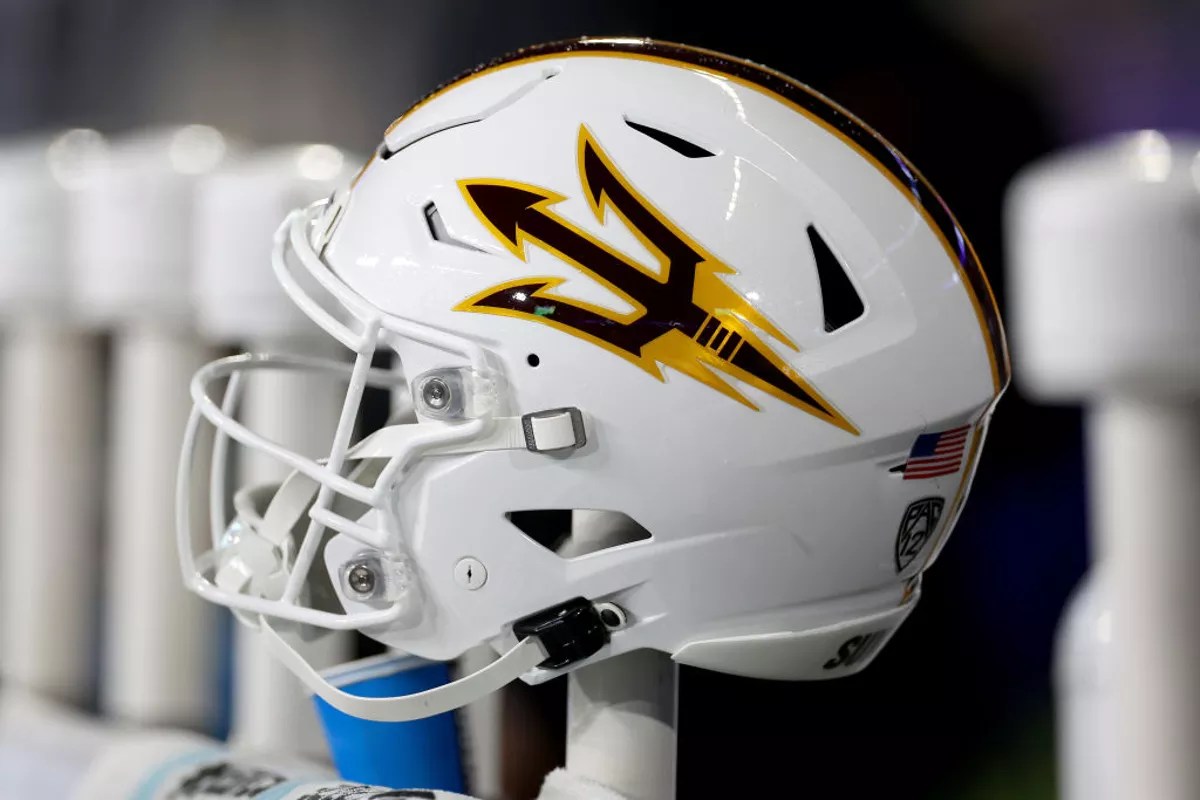 An ASU football helmet