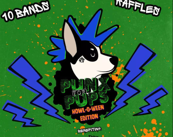 Punx for Pups brings together punk music and puppies for one-night festival