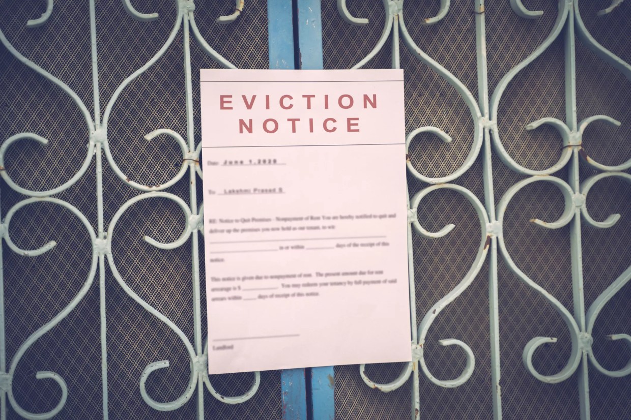 an eviction notice