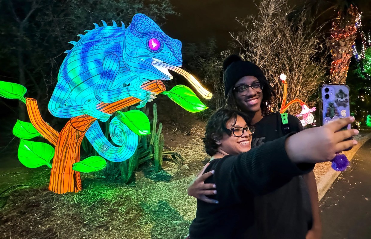 Phoenix Zoo holiday tradition ZooLights opens tonight