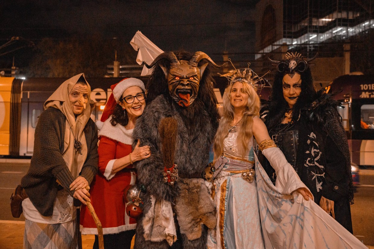 Krampus Walk was highlight of December First Friday in Phoenix