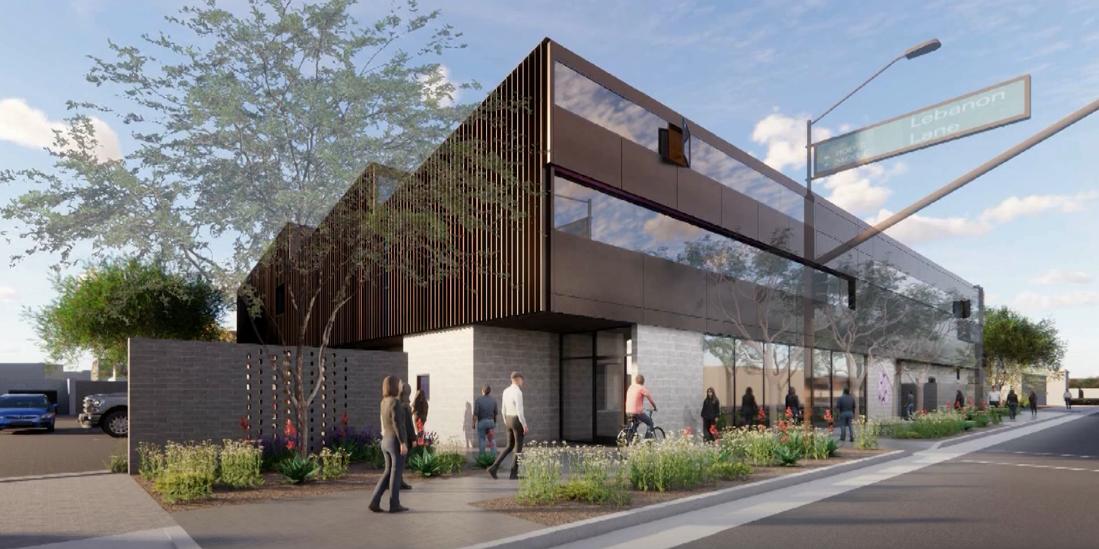 a mockup of a new building