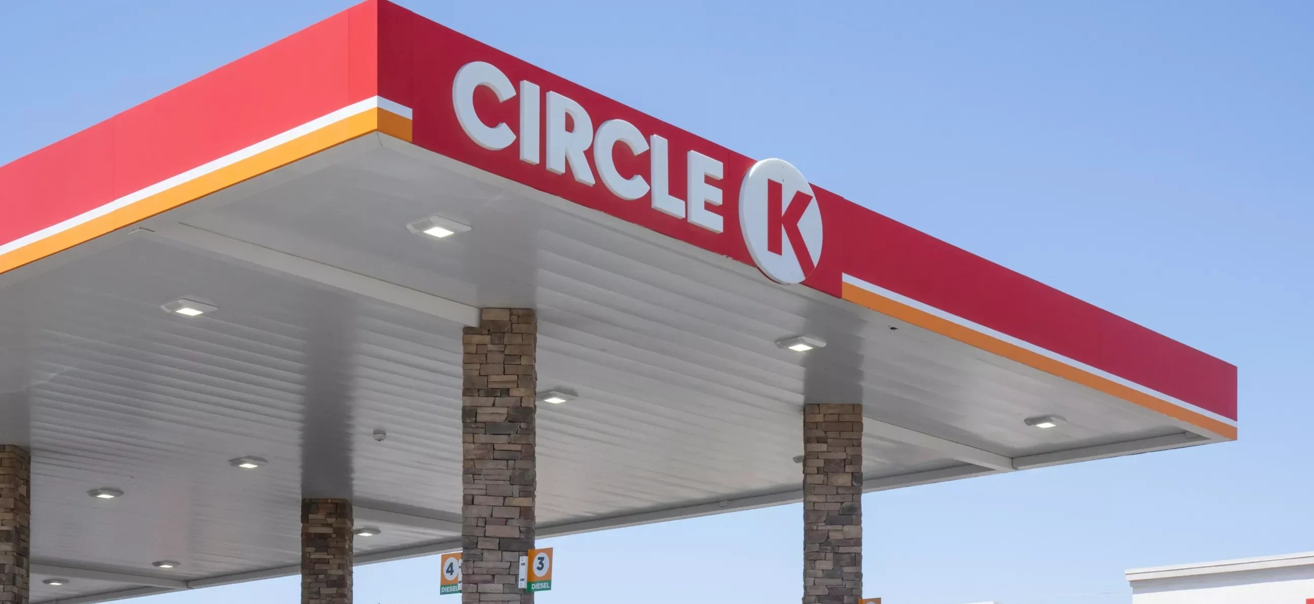 A Circle K gas station