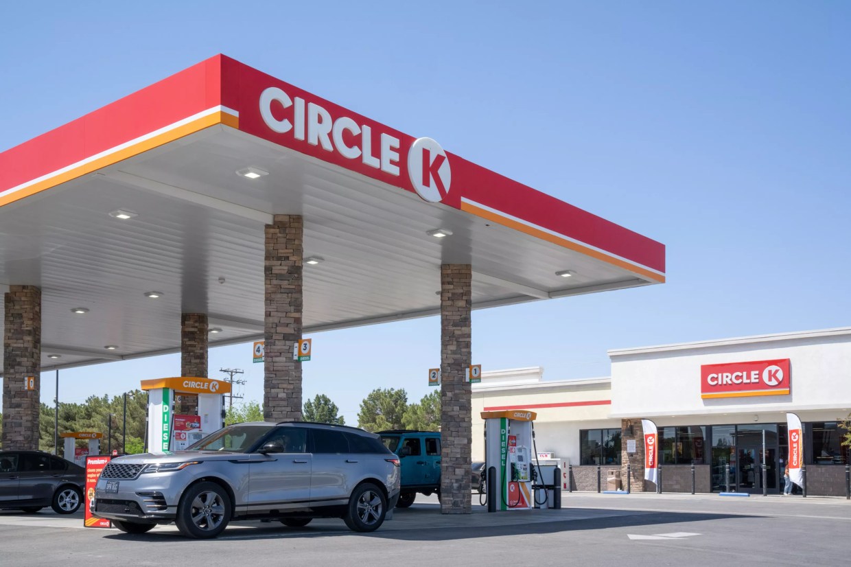 A Circle K gas station