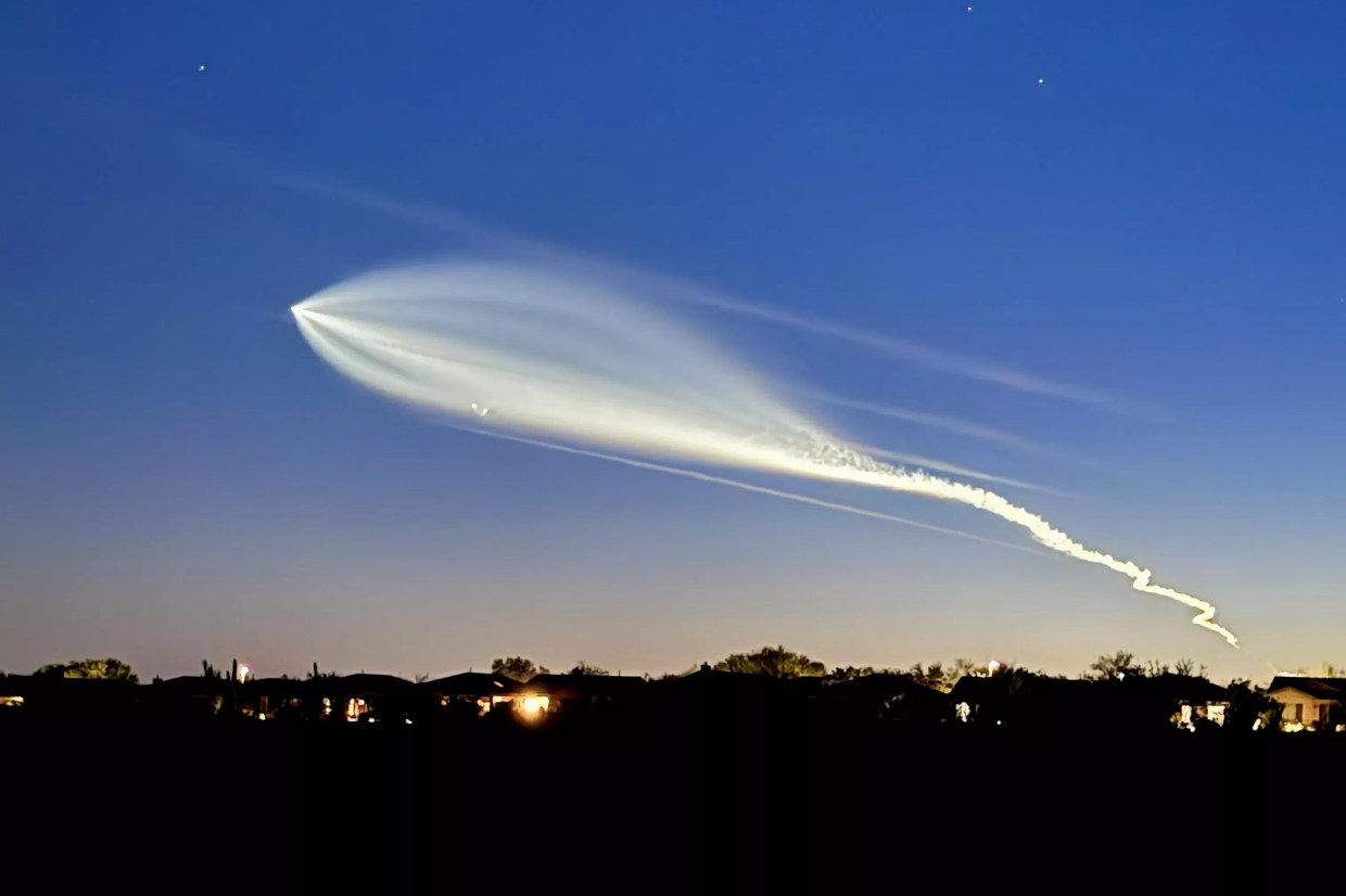 SpaceX rocket launch should be visible in Phoenix this weekend