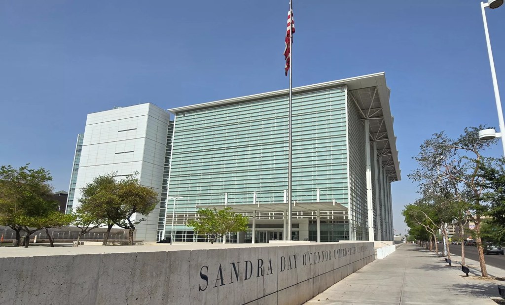 the sandra day o'connnor u.s. courthouse in phoenix
