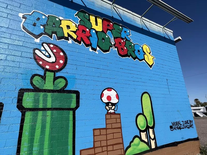 The ‘Super Mario Bros.’-themed mural in central Phoenix is gone